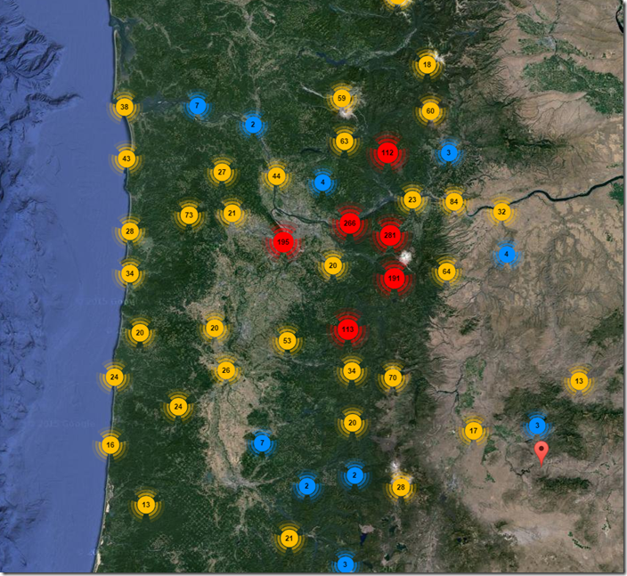 Oregon Hikers Maps